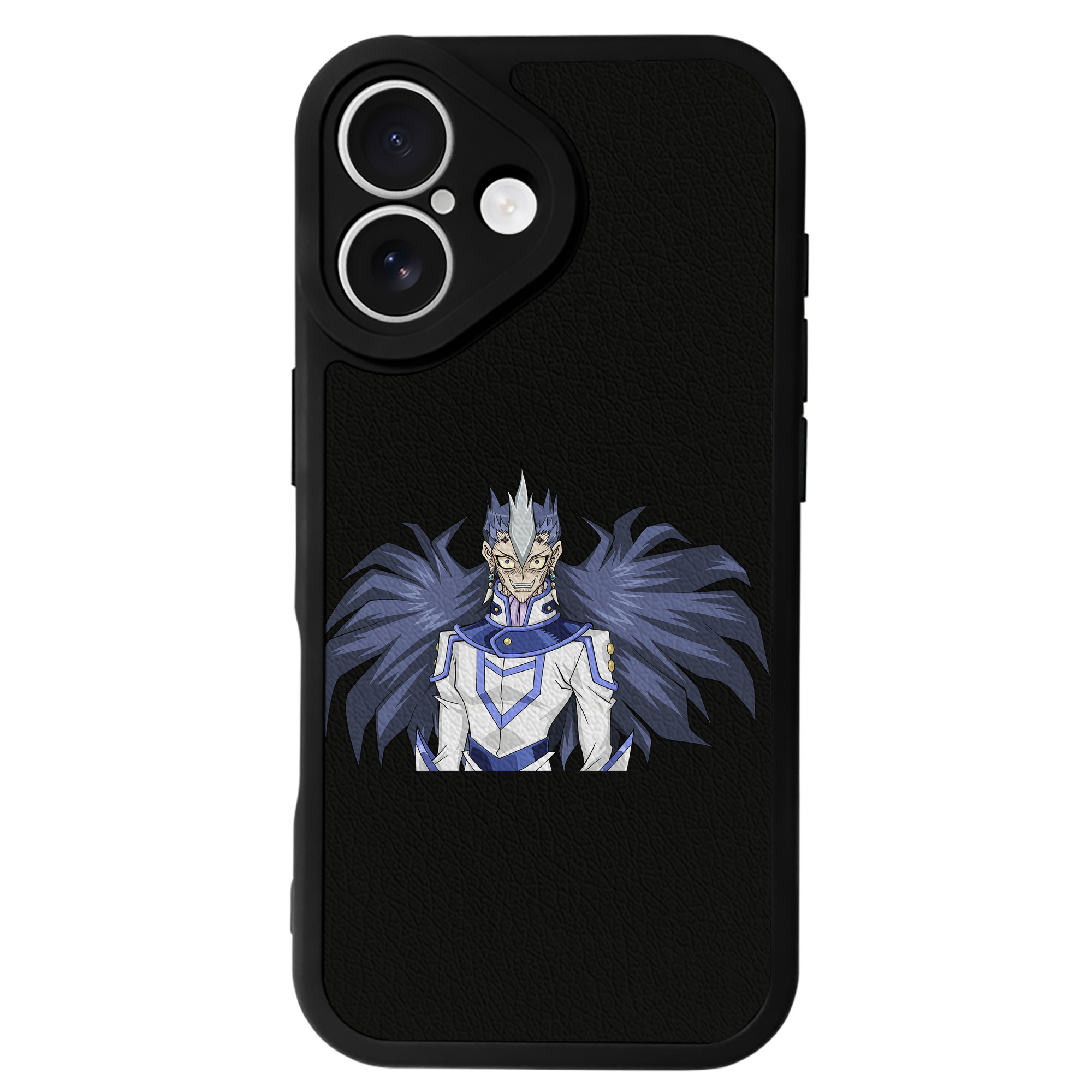 （画像用） 遊☆戯☆王 Yu-Gi-Oh! 【iPhone 16シリーズ対応】シリコンスマホケース（レザー調） 材質：シリコン